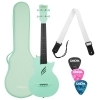 Cascha Carbon Fibre Ukulele Set Mint Cascha Carbon Fibre Ukulele Set Mint